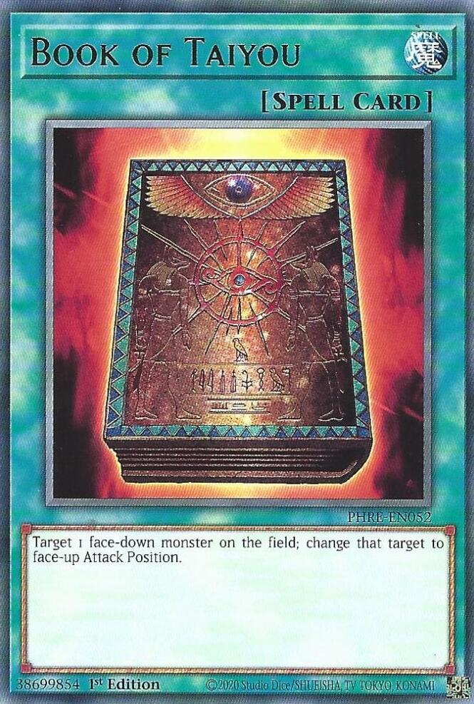 Book of Taiyou [PHRE-EN052] Rare | Exor Games New Glasgow