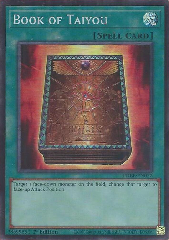 Book of Taiyou (Super Rare) [PHRE-EN052] Super Rare | Exor Games New Glasgow