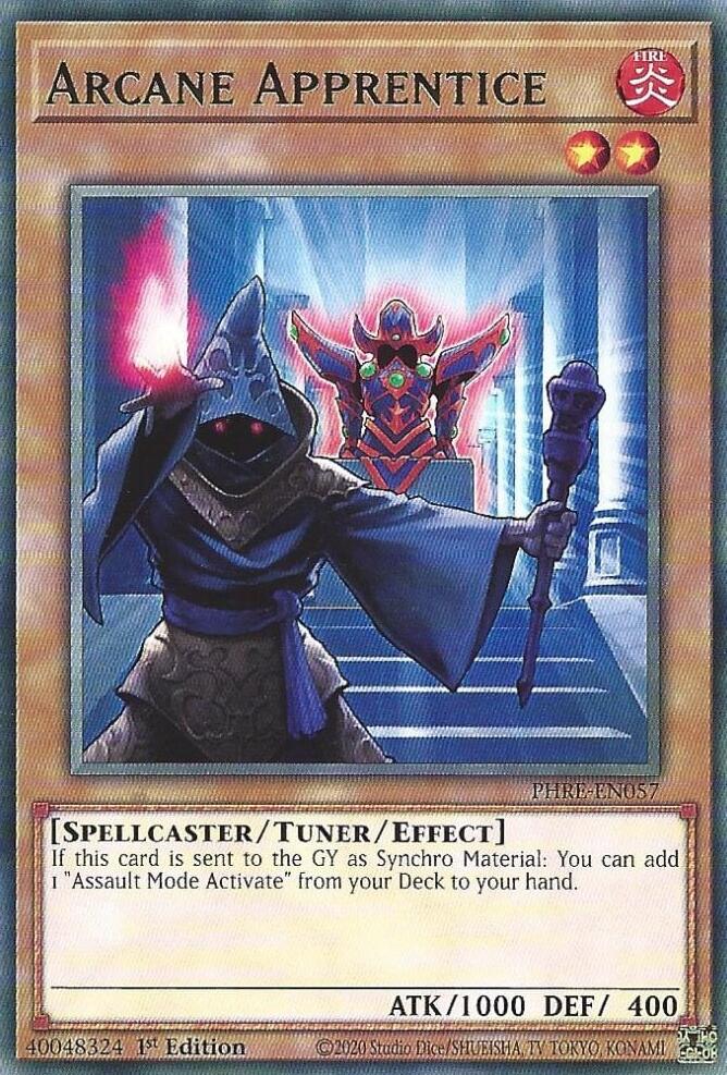 Arcane Apprentice [PHRE-EN057] Rare | Exor Games New Glasgow