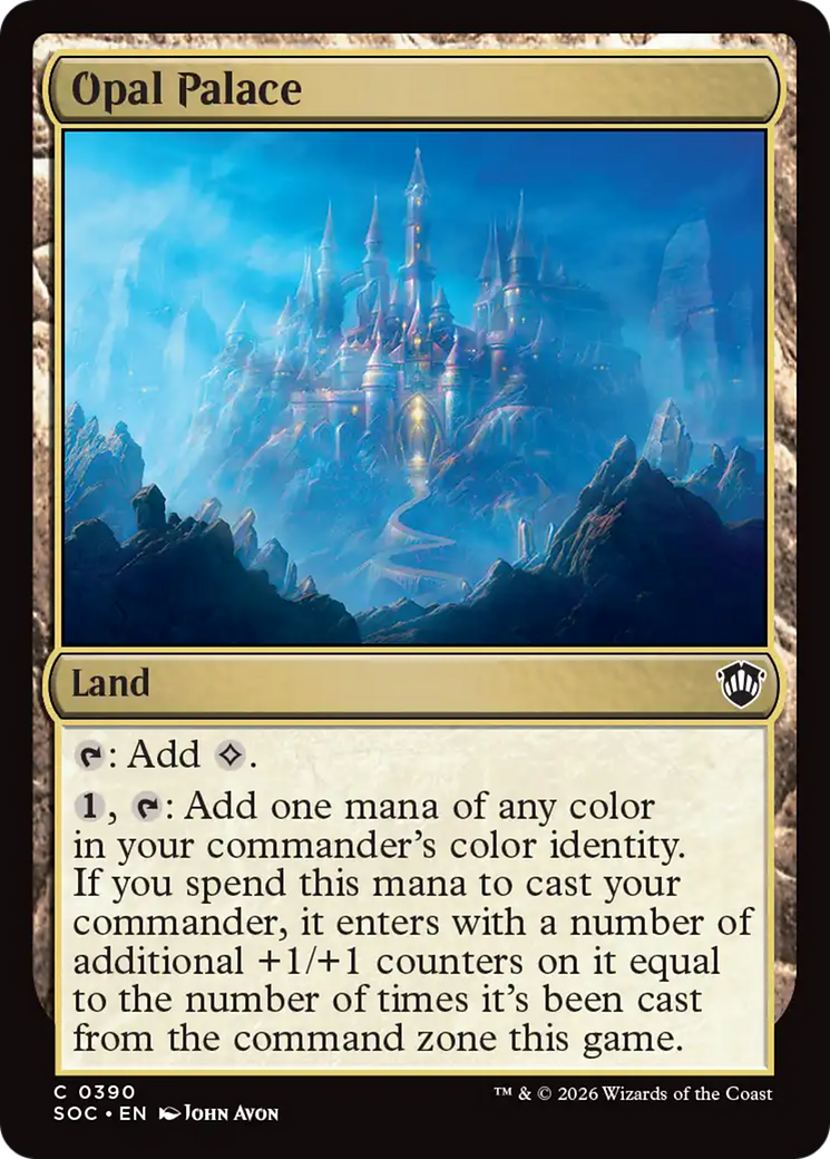 Opal Palace [Secrets of Strixhaven Commander] | Exor Games New Glasgow