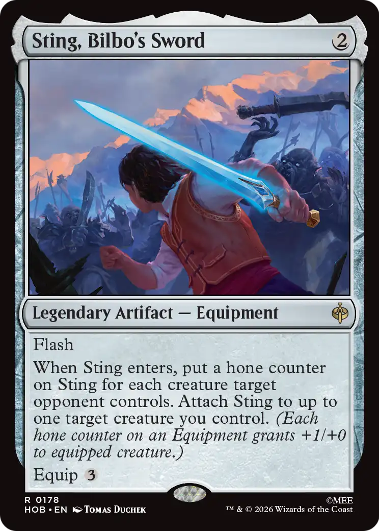 Sting, Bilbo's Sword [The Hobbit] | Exor Games New Glasgow