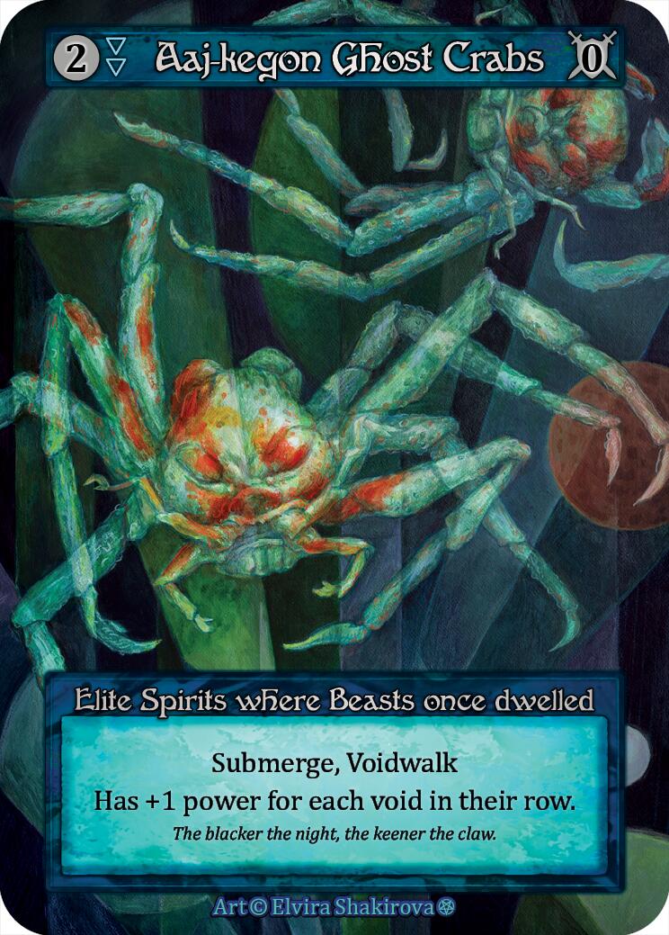 Aaj-kegon Ghost Crabs [Gothic] | Exor Games New Glasgow