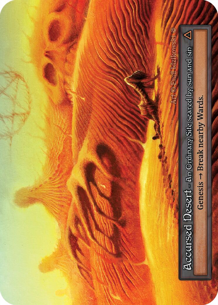 Accursed Desert [Gothic] | Exor Games New Glasgow