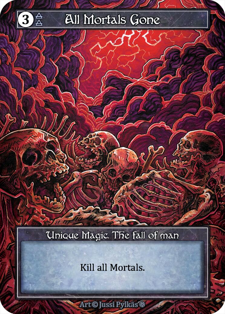 All Mortals Gone (Foil) [Gothic] | Exor Games New Glasgow