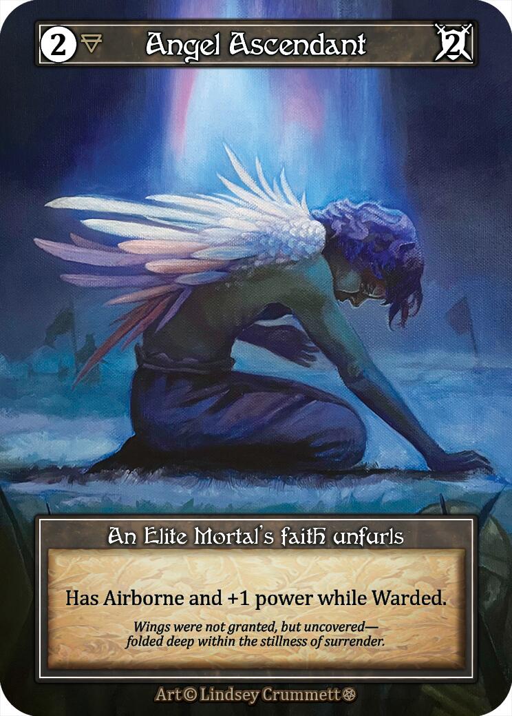 Angel Ascendant (Foil) [Gothic] | Exor Games New Glasgow