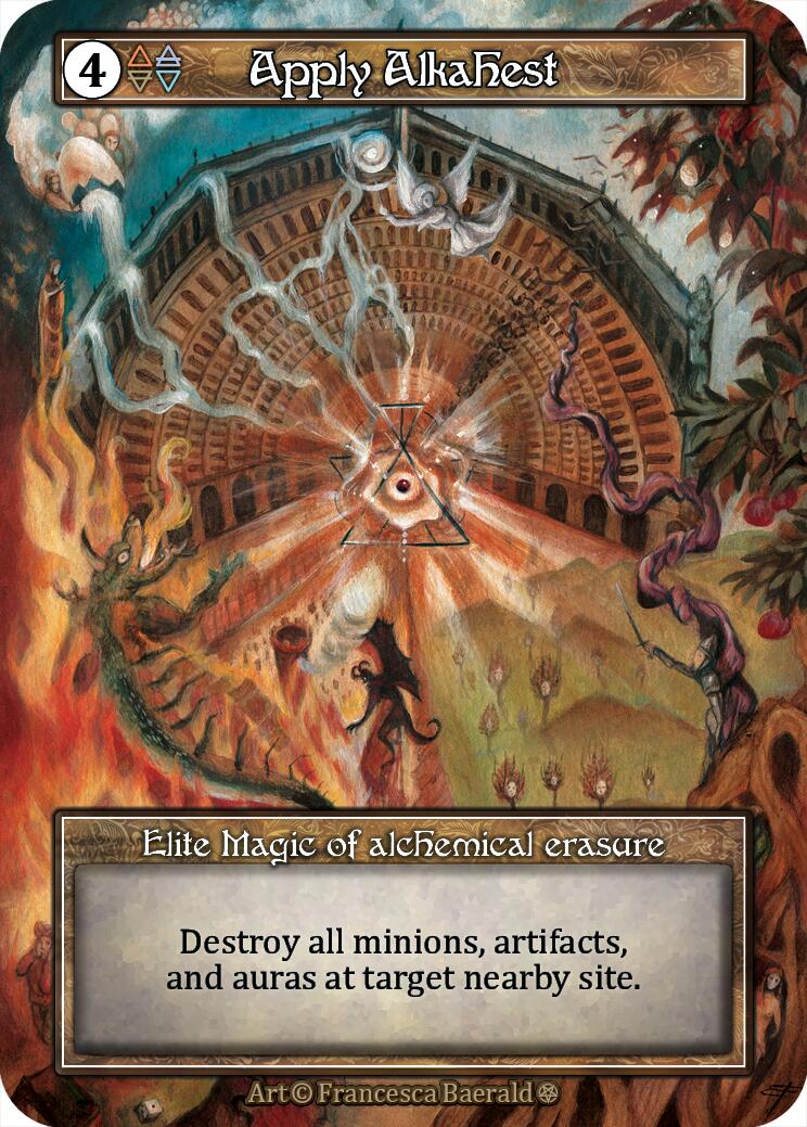 Apply Alkahest (Foil) [Gothic] | Exor Games New Glasgow