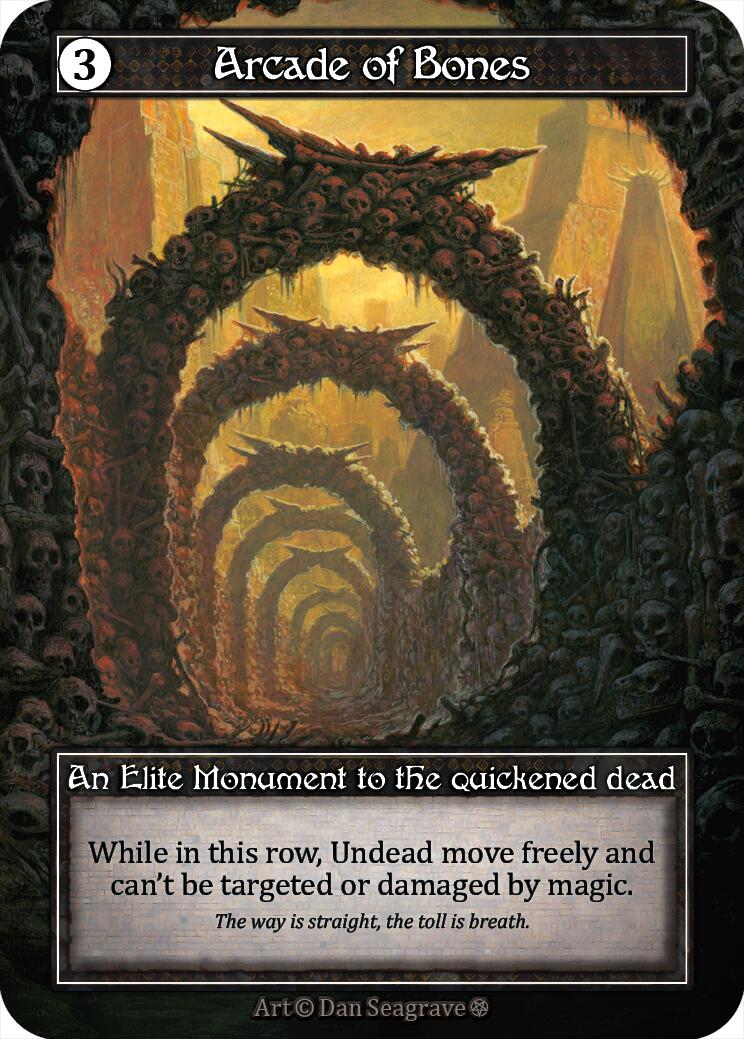 Arcade of Bones (Foil) [Gothic] | Exor Games New Glasgow