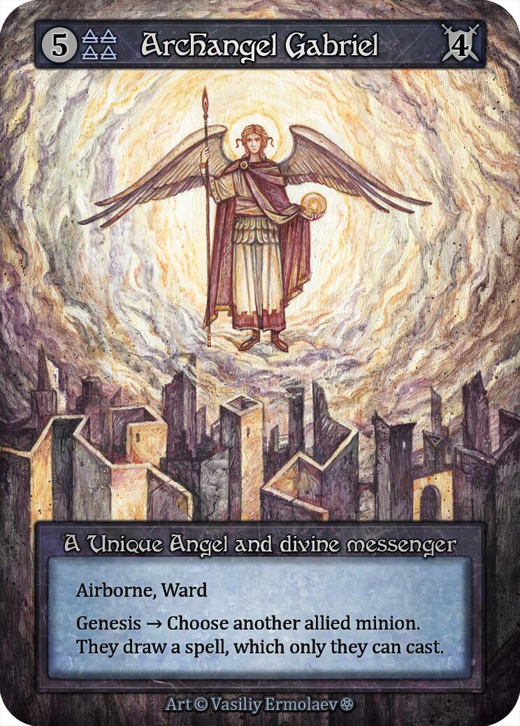 Archangel Gabriel [Gothic] | Exor Games New Glasgow