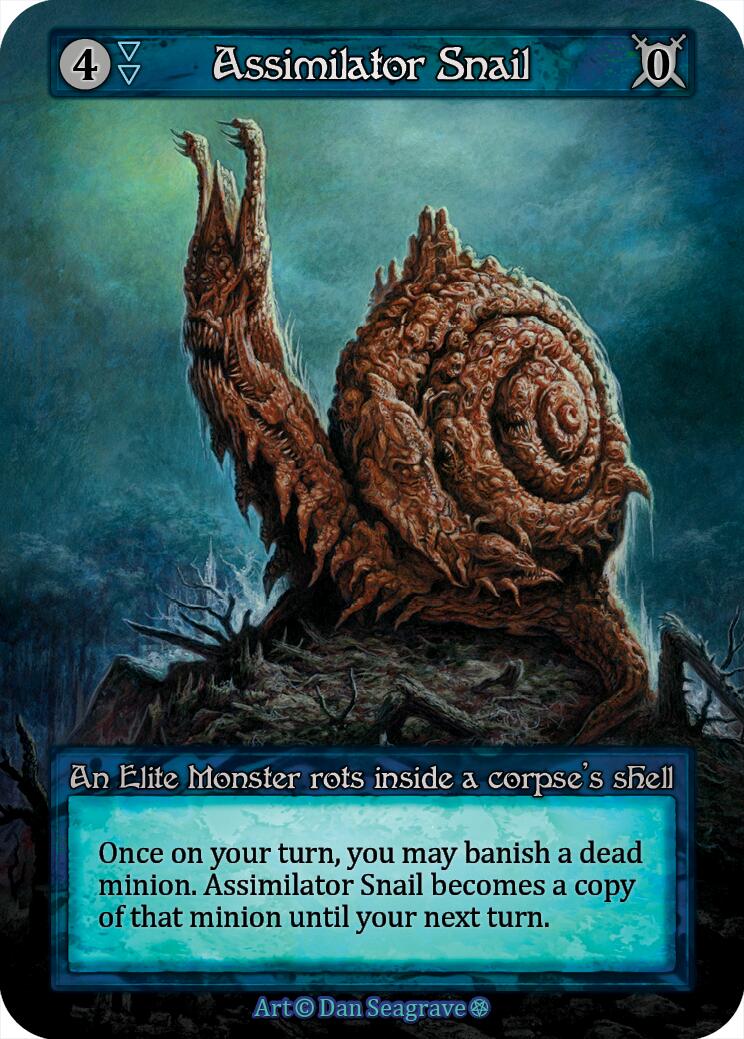 Assimilator Snail [Gothic] | Exor Games New Glasgow