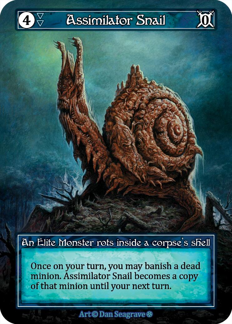 Assimilator Snail (Foil) [Gothic] | Exor Games New Glasgow