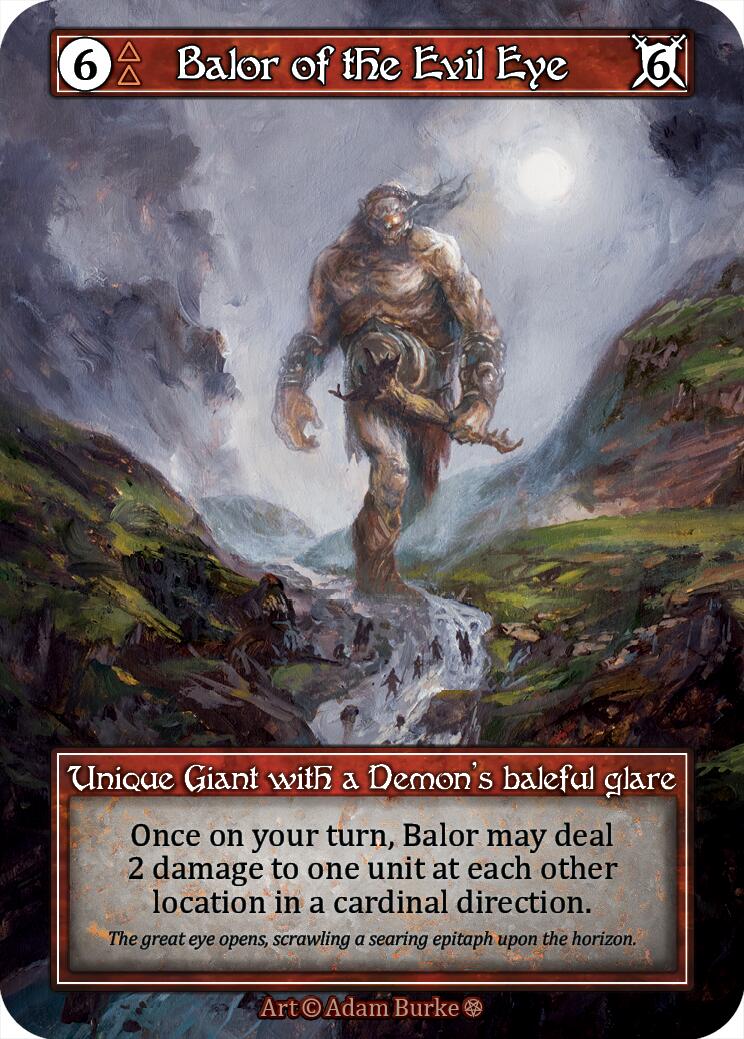 Balor of the Evil Eye (Foil) [Gothic] | Exor Games New Glasgow