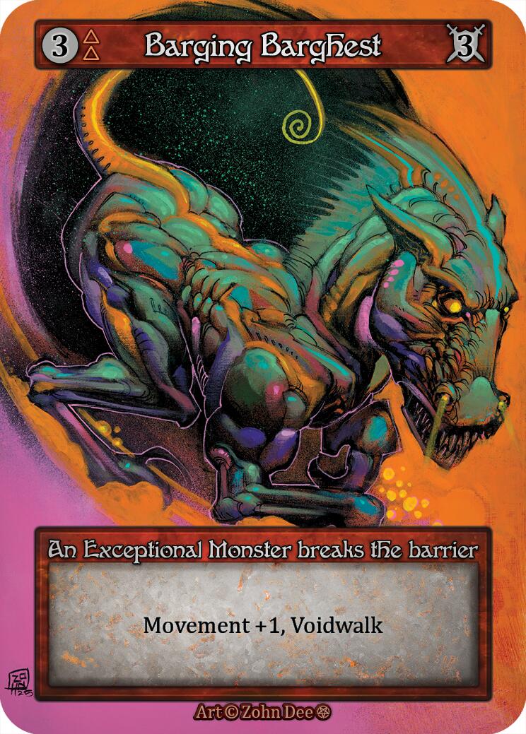 Barging Barghest [Gothic] | Exor Games New Glasgow