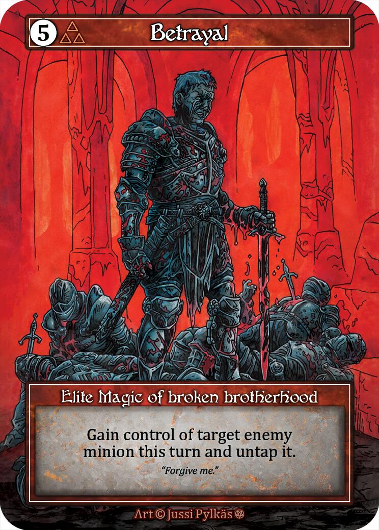 Betrayal (Foil) [Gothic] | Exor Games New Glasgow