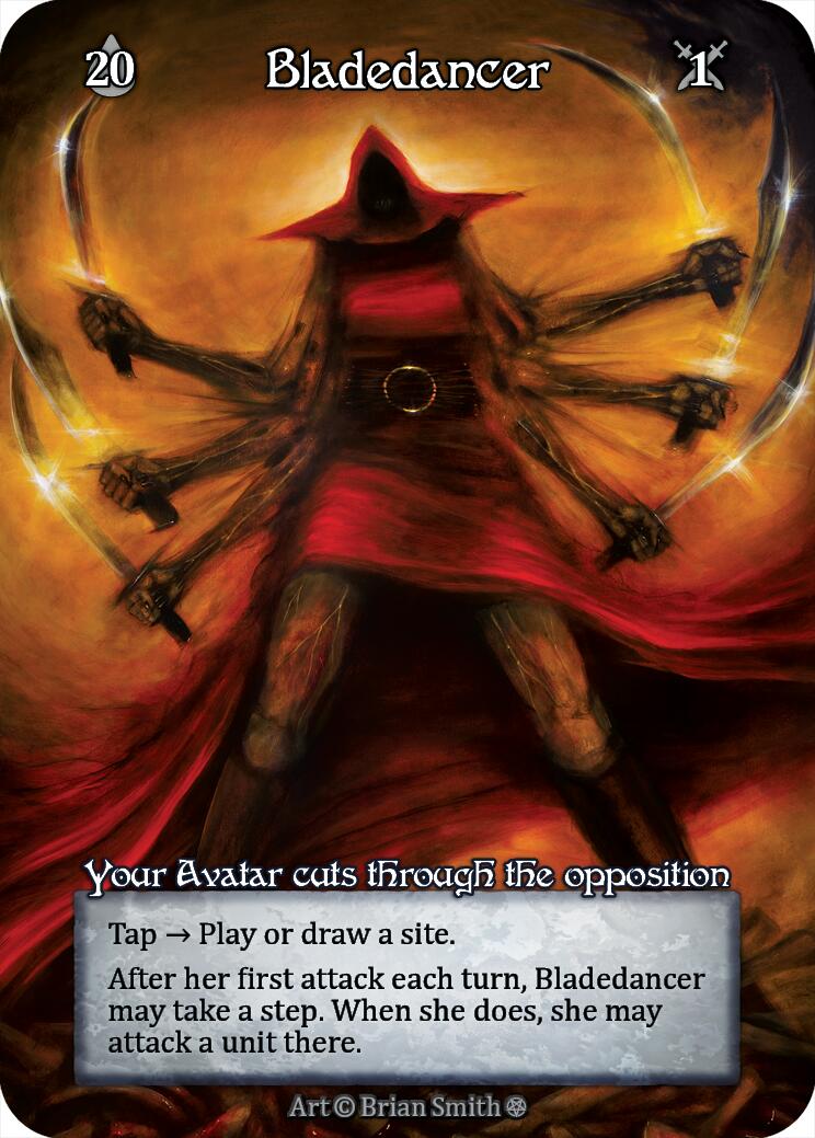 Bladedancer (Foil) [Gothic] | Exor Games New Glasgow