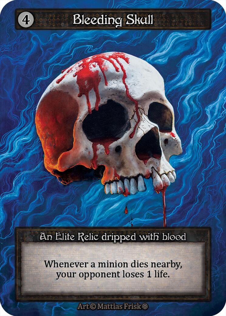 Bleeding Skull [Gothic] | Exor Games New Glasgow