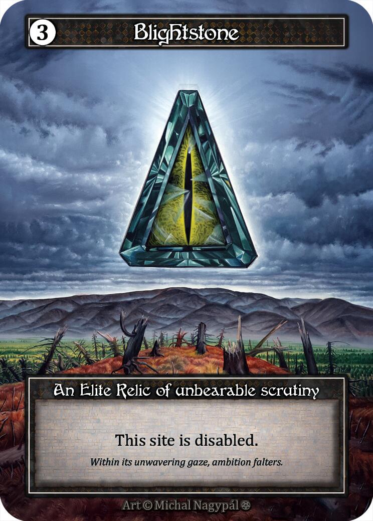 Blightstone (Foil) [Gothic] | Exor Games New Glasgow