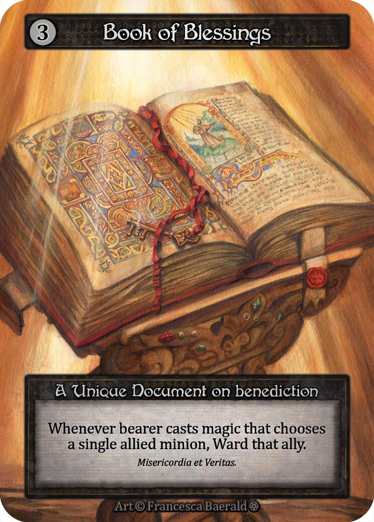 Book of Blessings [Gothic] | Exor Games New Glasgow