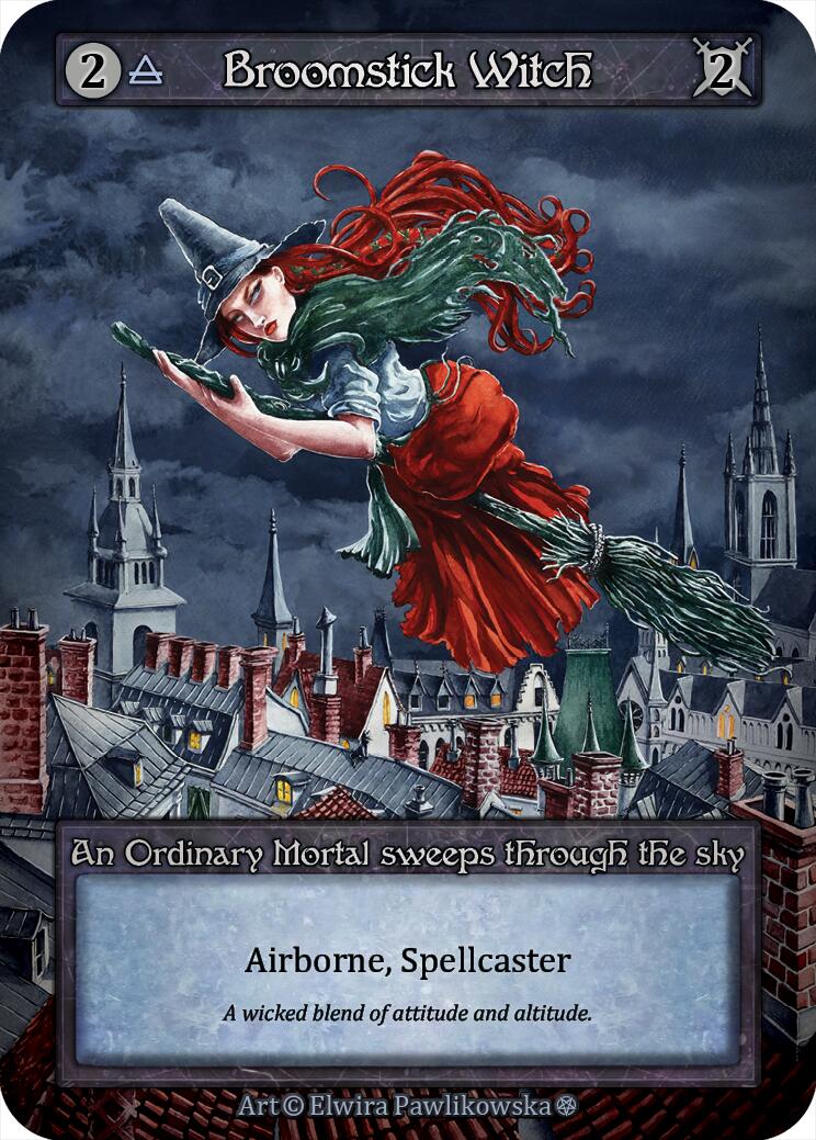 Broomstick Witch [Gothic] | Exor Games New Glasgow