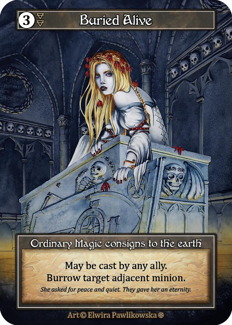 Buried Alive (Foil) [Gothic] | Exor Games New Glasgow