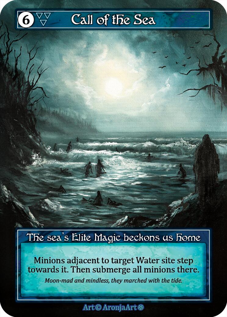 Call of the Sea (Foil) [Gothic] | Exor Games New Glasgow