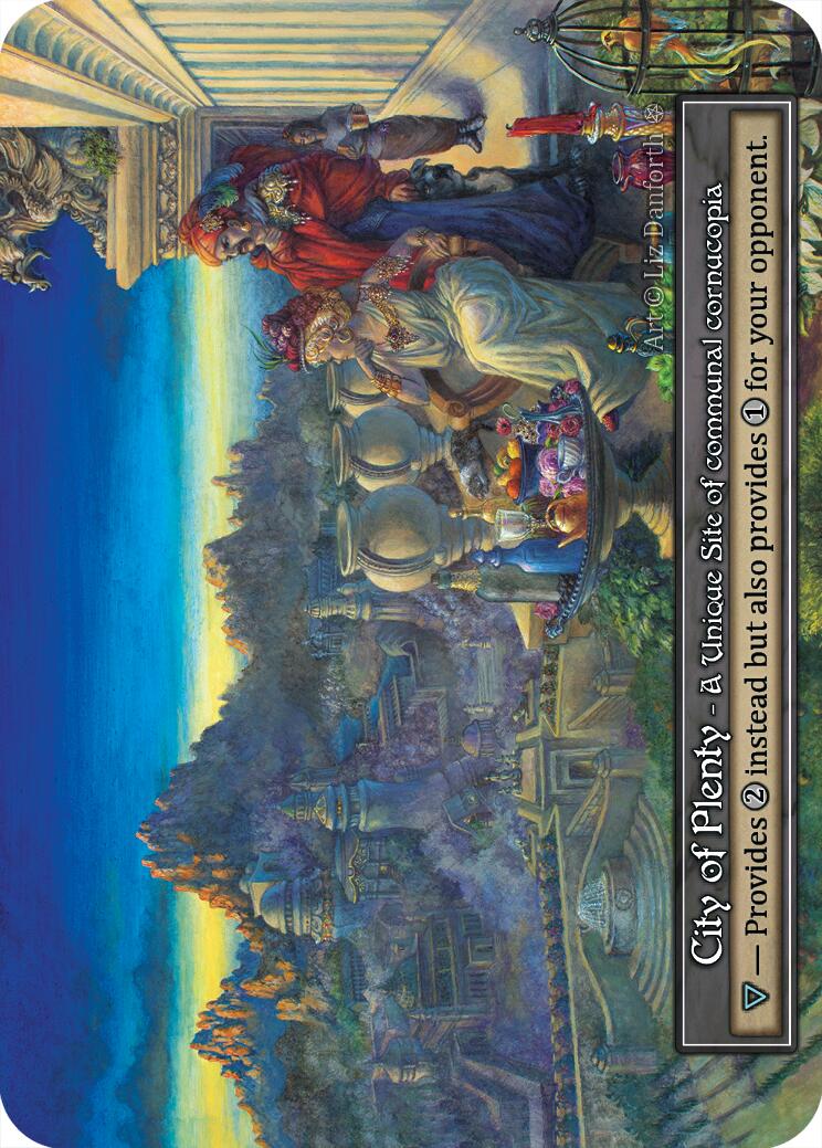 City of Plenty (Foil) [Gothic] | Exor Games New Glasgow