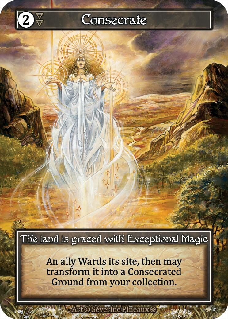 Consecrate (Foil) [Gothic] | Exor Games New Glasgow
