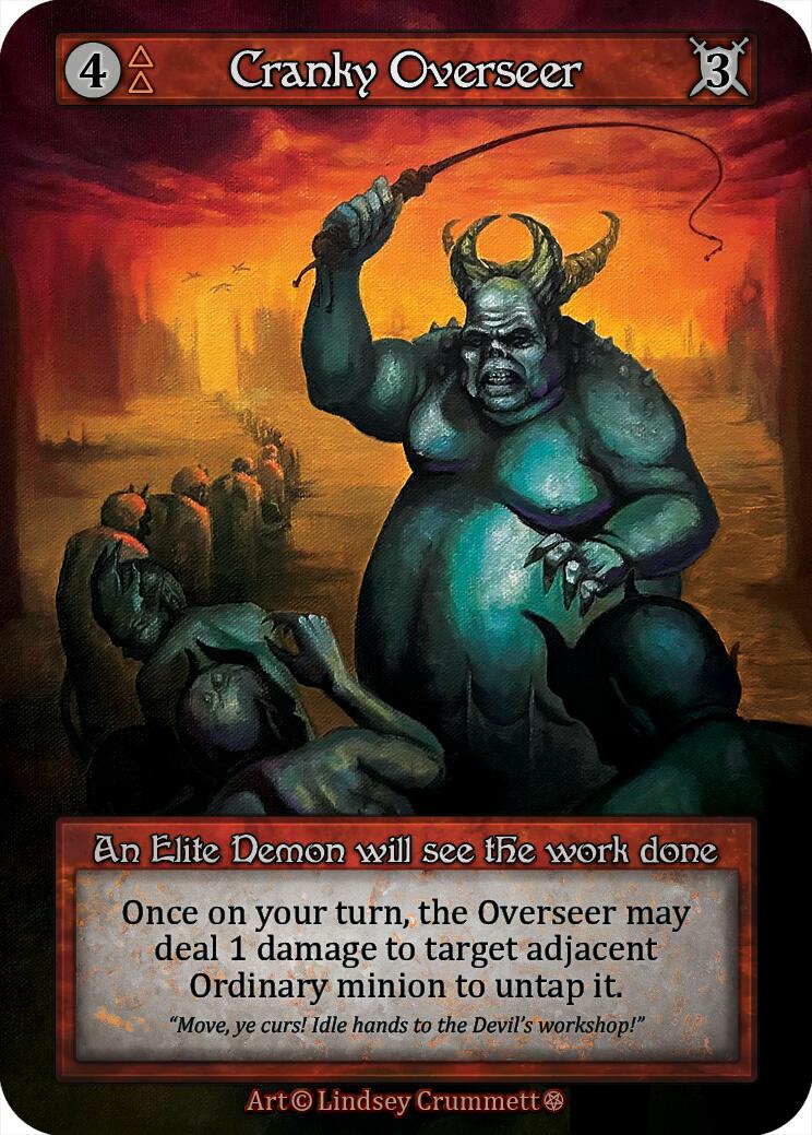 Cranky Overseer [Gothic] | Exor Games New Glasgow