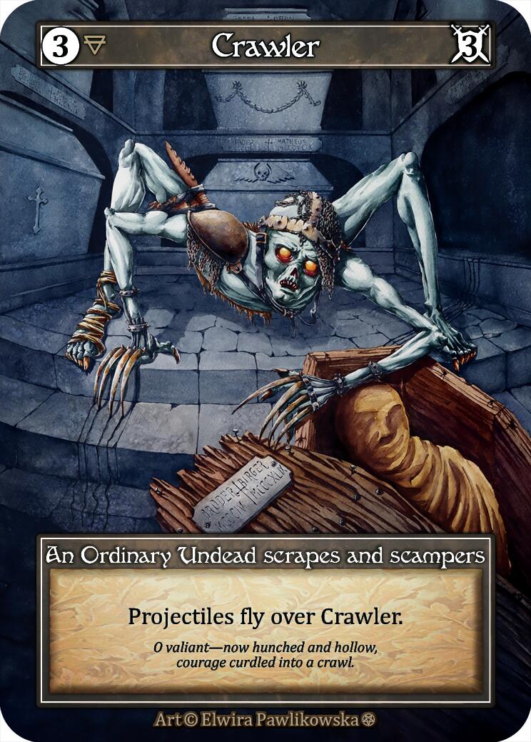 Crawler (Foil) [Gothic] | Exor Games New Glasgow