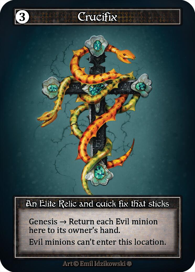 Crucifix (Foil) [Gothic] | Exor Games New Glasgow
