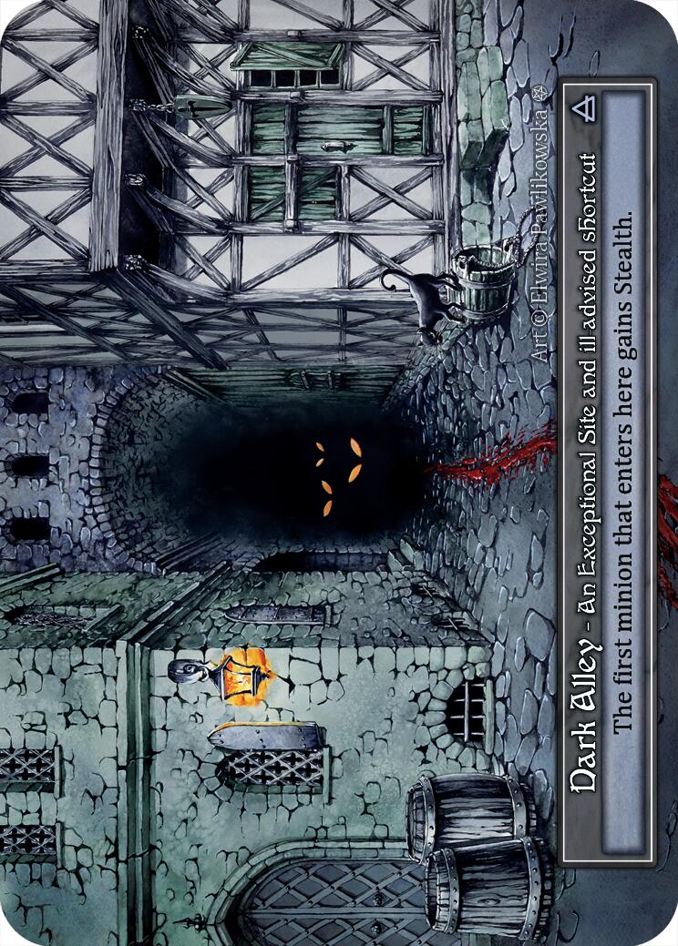 Dark Alley (Foil) [Gothic] | Exor Games New Glasgow