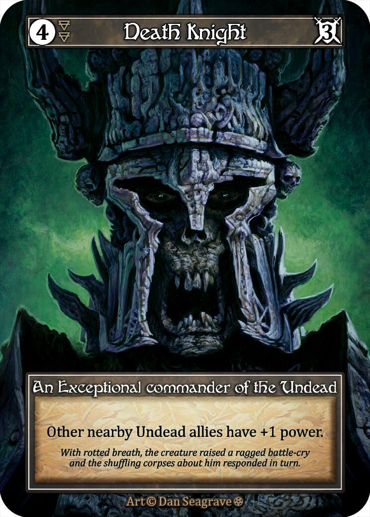 Death Knight (Foil) [Gothic] | Exor Games New Glasgow
