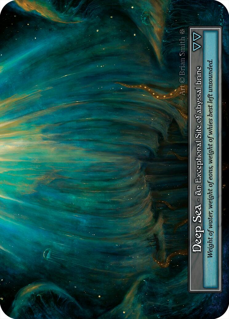 Deep Sea (Foil) [Gothic] | Exor Games New Glasgow