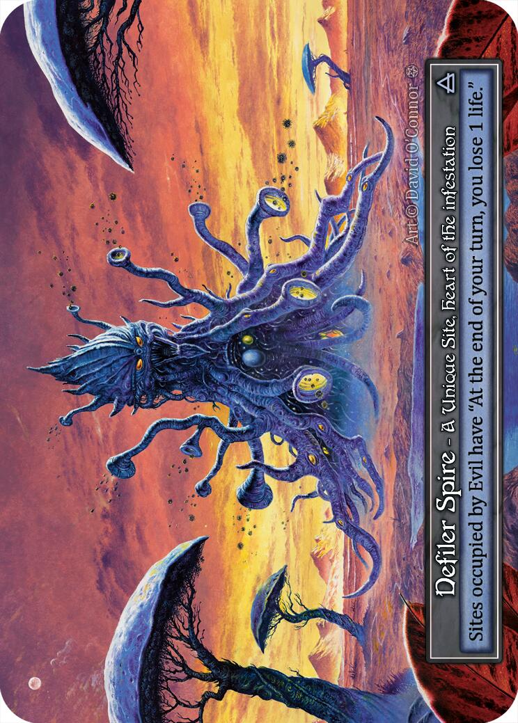 Defiler Spire (Foil) [Gothic] | Exor Games New Glasgow