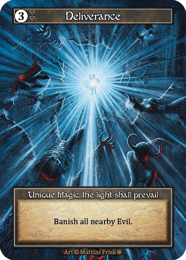 Deliverance (Foil) [Gothic] | Exor Games New Glasgow