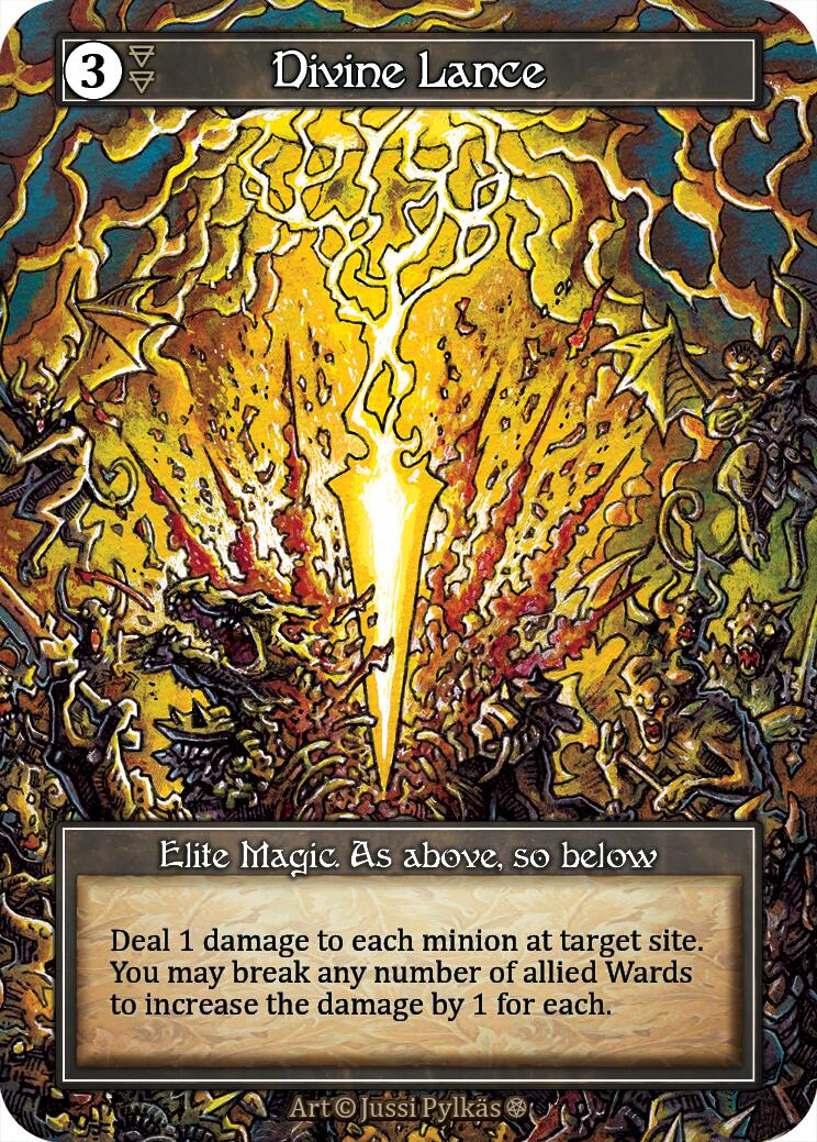 Divine Lance (Foil) [Gothic] | Exor Games New Glasgow