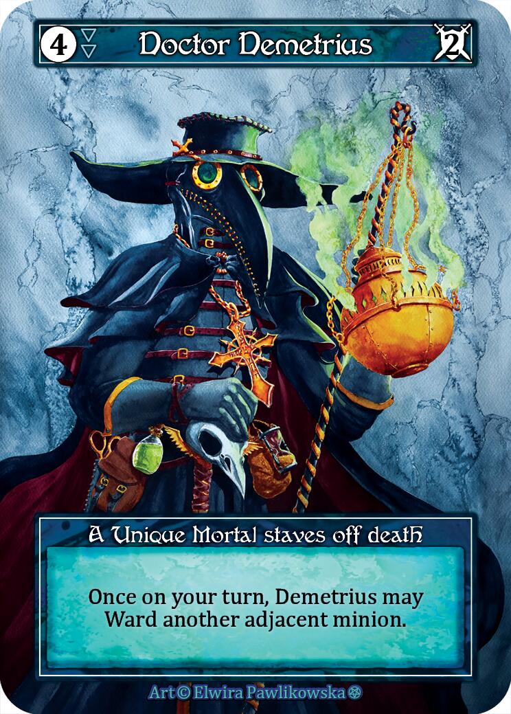 Doctor Demetrius (Foil) [Gothic] | Exor Games New Glasgow