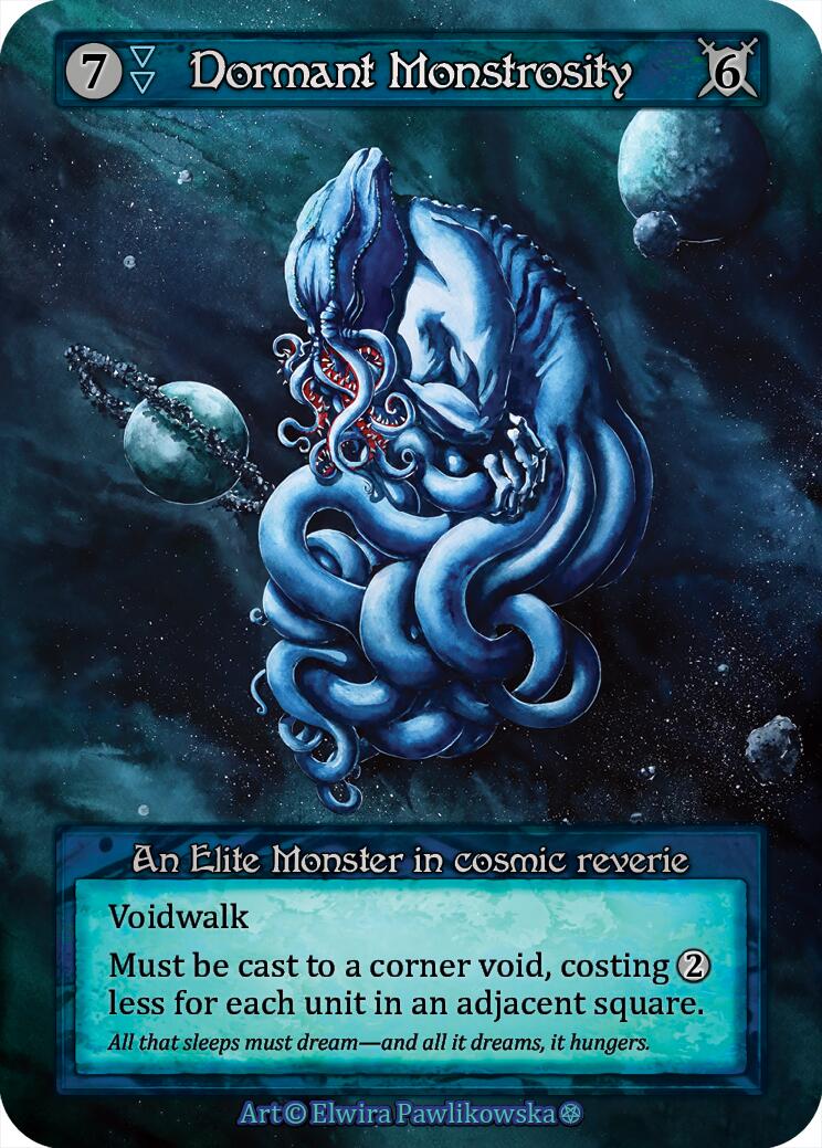 Dormant Monstrosity [Gothic] | Exor Games New Glasgow
