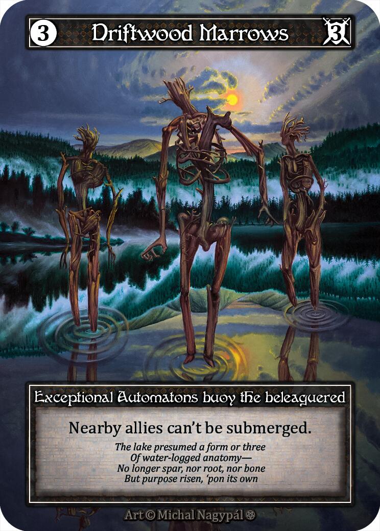 Driftwood Marrows (Foil) [Gothic] | Exor Games New Glasgow