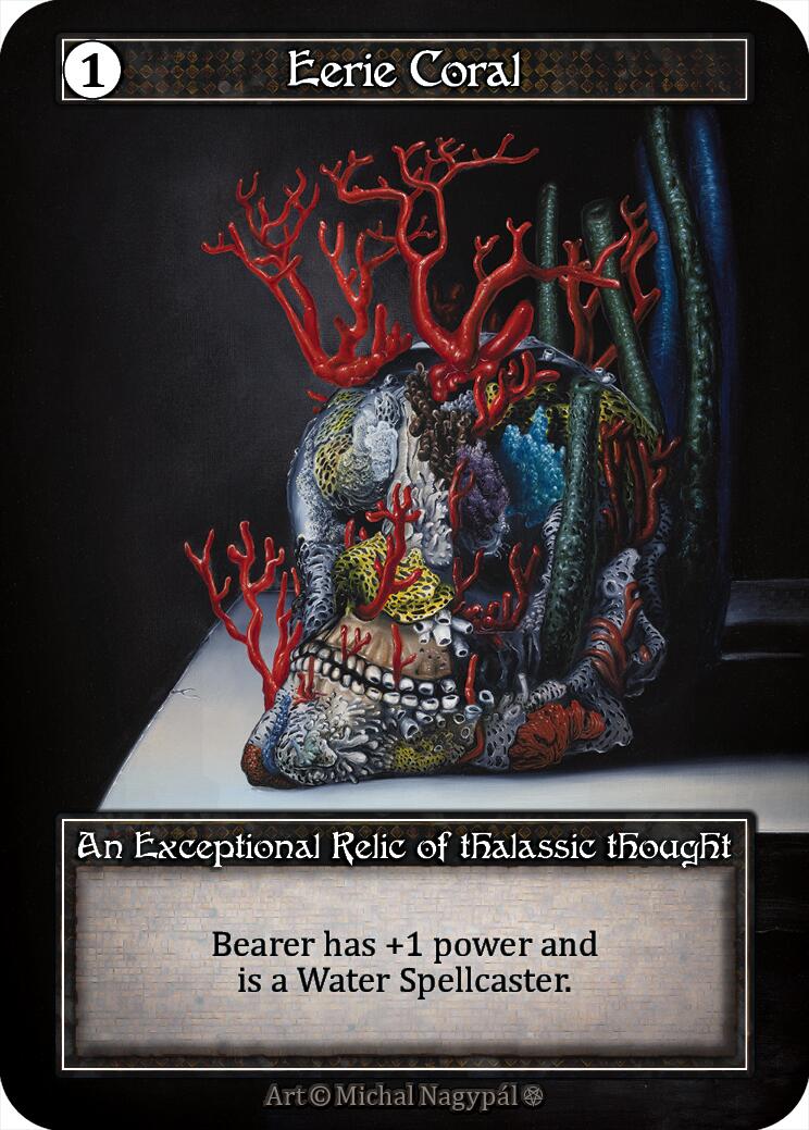 Eerie Coral (Foil) [Gothic] | Exor Games New Glasgow