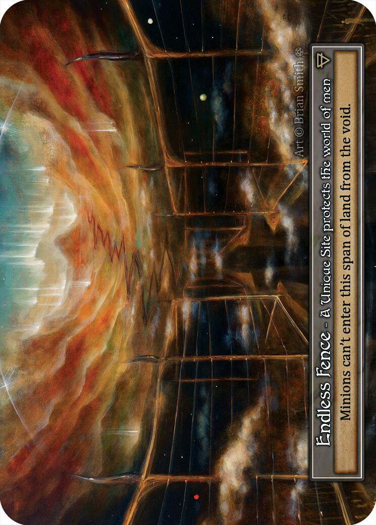 Endless Fence (Foil) [Gothic] | Exor Games New Glasgow