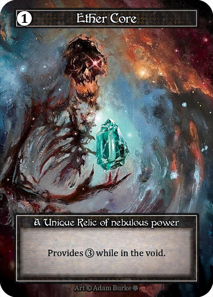 Ether Core (Foil) [Gothic] | Exor Games New Glasgow