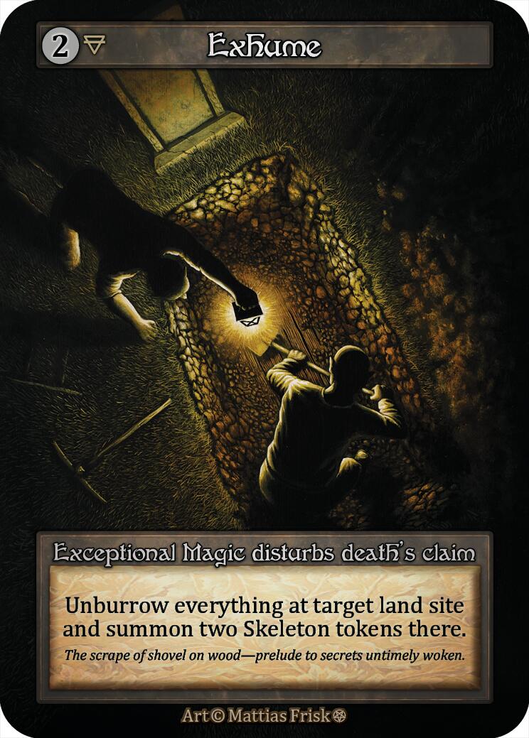 Exhume [Gothic] | Exor Games New Glasgow
