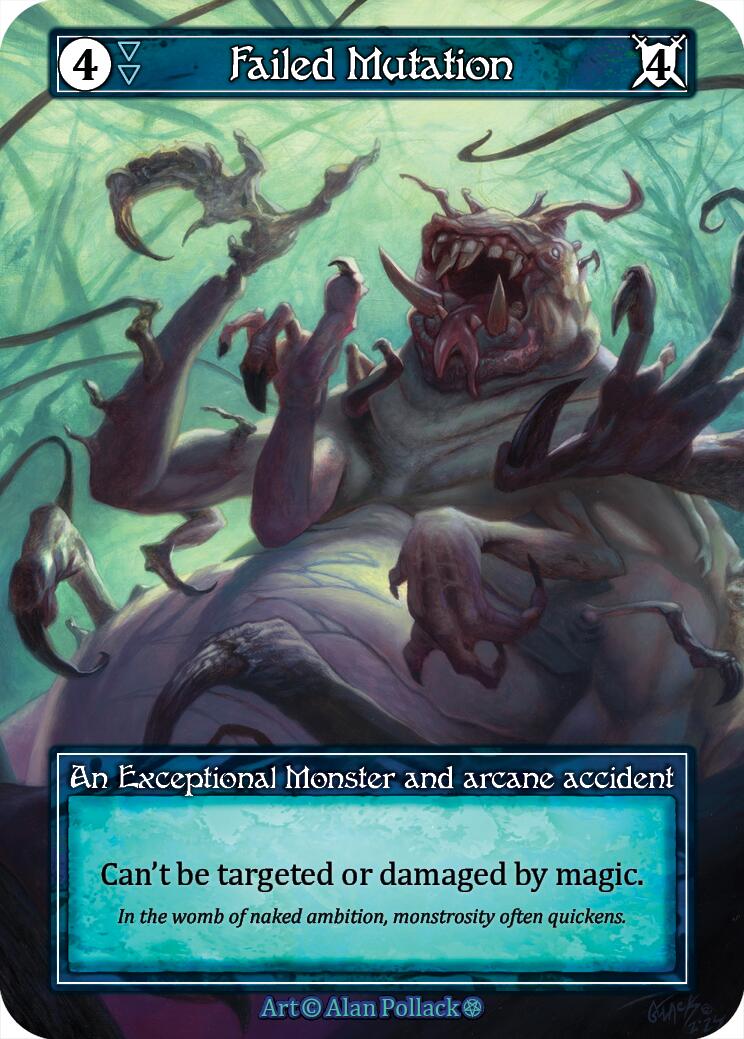 Failed Mutation (Foil) [Gothic] | Exor Games New Glasgow