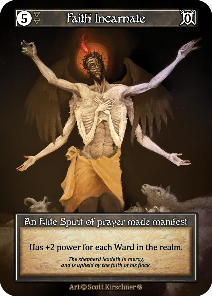 Faith Incarnate (Foil) [Gothic] | Exor Games New Glasgow