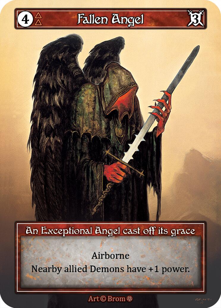 Fallen Angel (Foil) [Gothic] | Exor Games New Glasgow