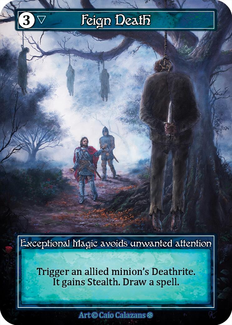 Feign Death (Foil) [Gothic] | Exor Games New Glasgow