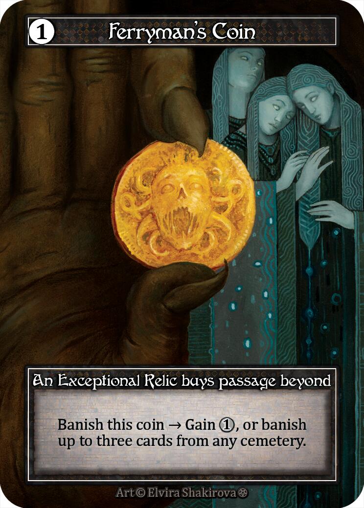 Ferryman's Coin (Foil) [Gothic] | Exor Games New Glasgow
