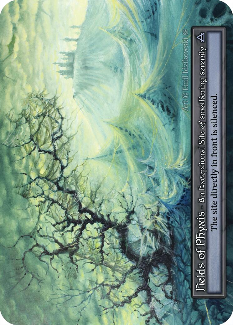 Fields of Phyxis (Foil) [Gothic] | Exor Games New Glasgow