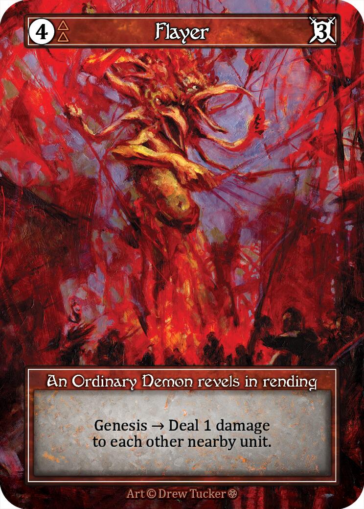 Flayer (Foil) [Gothic] | Exor Games New Glasgow