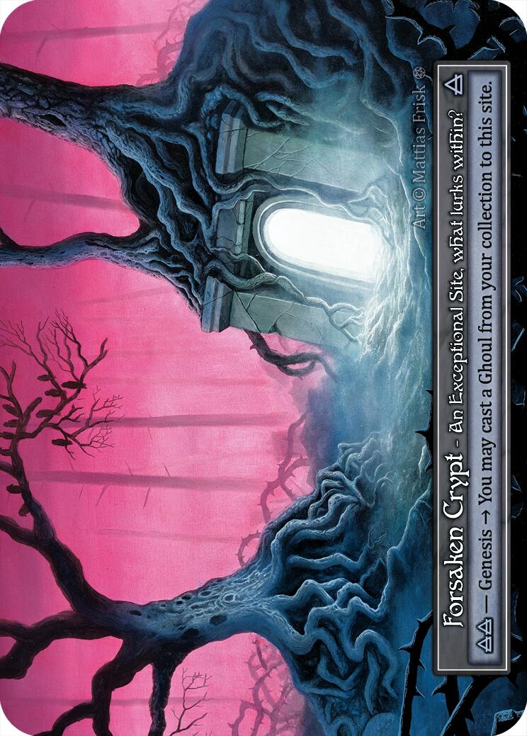 Forsaken Crypt (Foil) [Gothic] | Exor Games New Glasgow